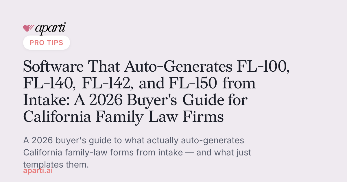 Software That Auto-Generates FL-100, FL-140, FL-142, and FL-150 from ...